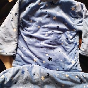 Winter Wear Soft Velvety Suit For Baby Boy