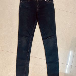 Black Charcoal Denim Jeans