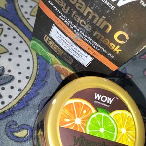 Wow Skin Science VitaminC clay Face Mask