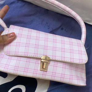 Gingham Shoulder Bag