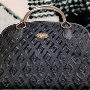 Trendy Steel Handle Hand Bag