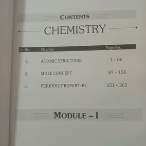 Chemistry 11 Pace Modules