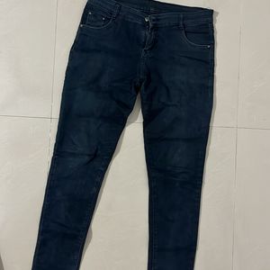 Black Straight Jeans