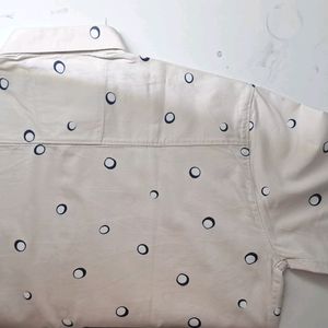 Spotted Cream Shirt