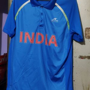 India Blue Jersy M Size