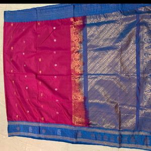 Gadhval Pattu Saree