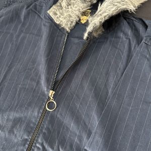 jacket with furr cap