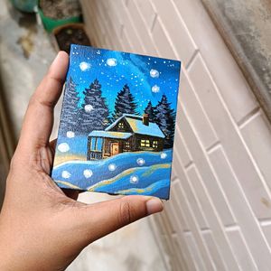 Aesthetic Mini Landscape Painting