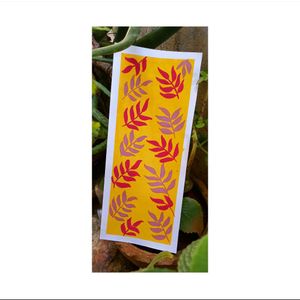 4 handpainted bookmarks  new one   dimensions:27×12 ( approx )can be customized even...you can pick any 5