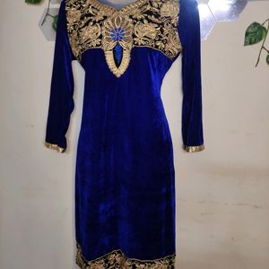 Navy Blue Shaneel Kurti set ✨💫