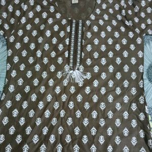 Pure Cotton New Beautiful Kurti