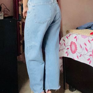 Wide Leg Jeans Denim