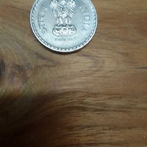 5 Rupees New UNC Condition Coin