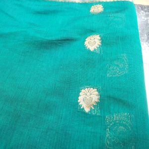 Green Colour Saree