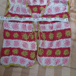 New Crochet Handmade Stretchable Jacket