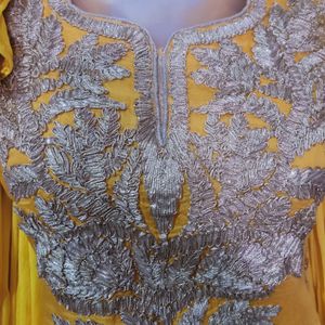 Haldi Ceremony Party Wear Dress