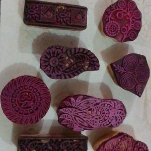 Mehandi Wooden Blocks