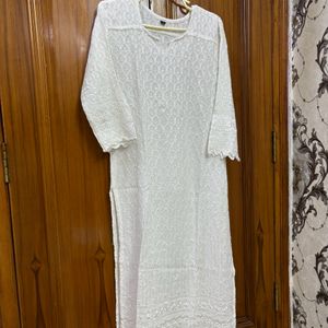 White Kurti