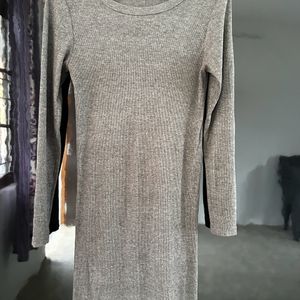 Ribbed Body con Dress