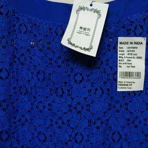 Trendy New Blue Top For Women