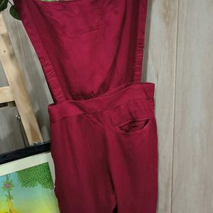 Maroon Jumpsuit