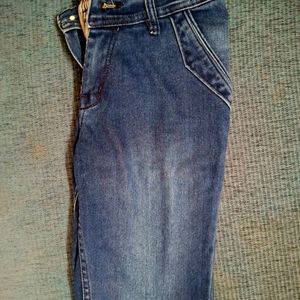 Navy Blue Faded Slimfit Jeans