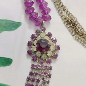 Beautiful Purple Violet Chain (Necklace)