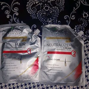 Oxyglow Hair Straightening & Neutralizer Cream