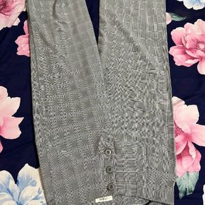 Checkered Korean Trouser