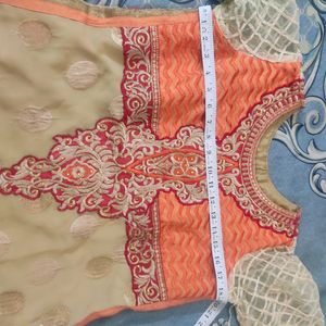 Beige Pajami Design suit