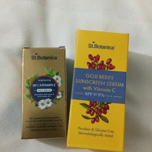 St.Botanica Serum Combo Of 2