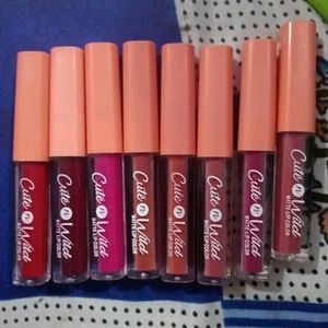 8 Different Shades Of Lipstick