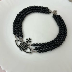 Vivienne Westwood Black Choker Necklace