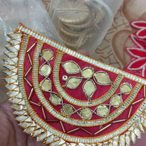 4 Pc Half Gota Pati Patches