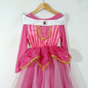 Pink Netted Dress(Girls)