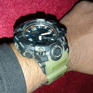 SKMEI Olive Green Watch