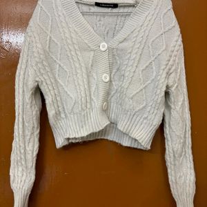 Korean Cropped Cardigan