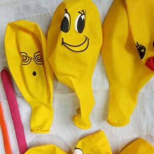 Emoji And Decoration Balloons