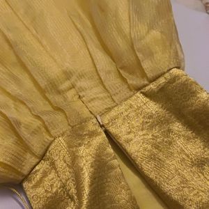 Customised Gold Colour Dress