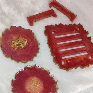 Resin Coaster Set