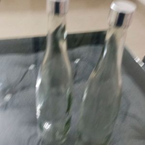 Glass Water Bottle