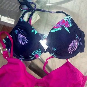Bra  (pink And Blue)