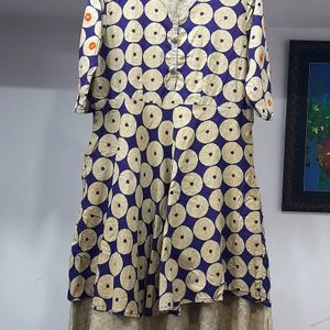 Aarvi Blue Kurta