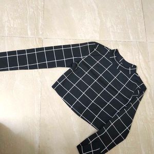 Checked Co-ord Set