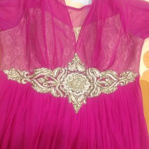 One Peice Party Wear Gown Xl Size Made In India