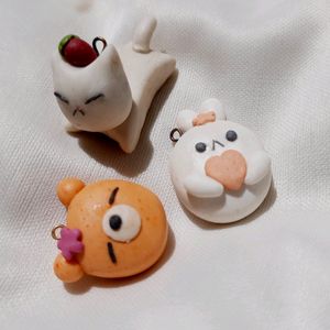 Cute Clay Charms Trendy