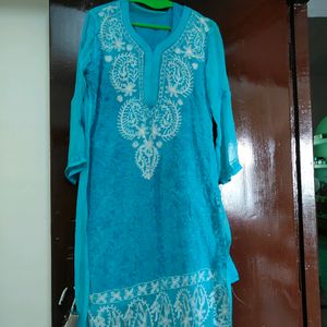 Chicken Curry Kurta Set With Lining