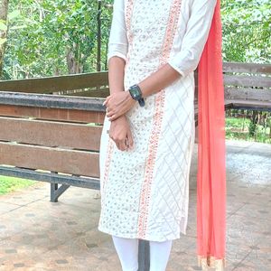 White Kurta