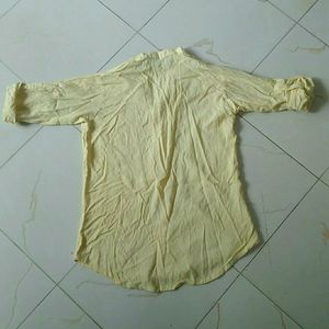 Yellow Top Like Shirt For Girls And Women