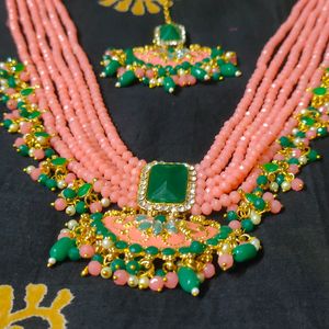 Zaveri Pearls Long Jewellery Set